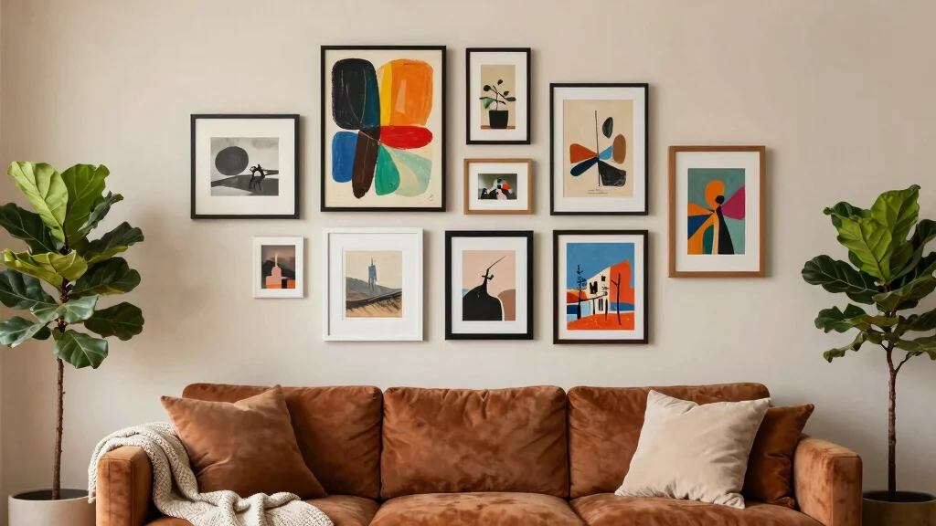 10 Asymmetrical Gallery Wall Ideas That Look Intentional