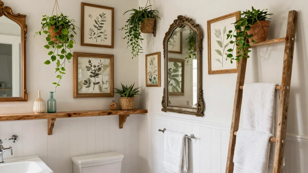 10 Bathroom Wall Decor Ideas for Every Style