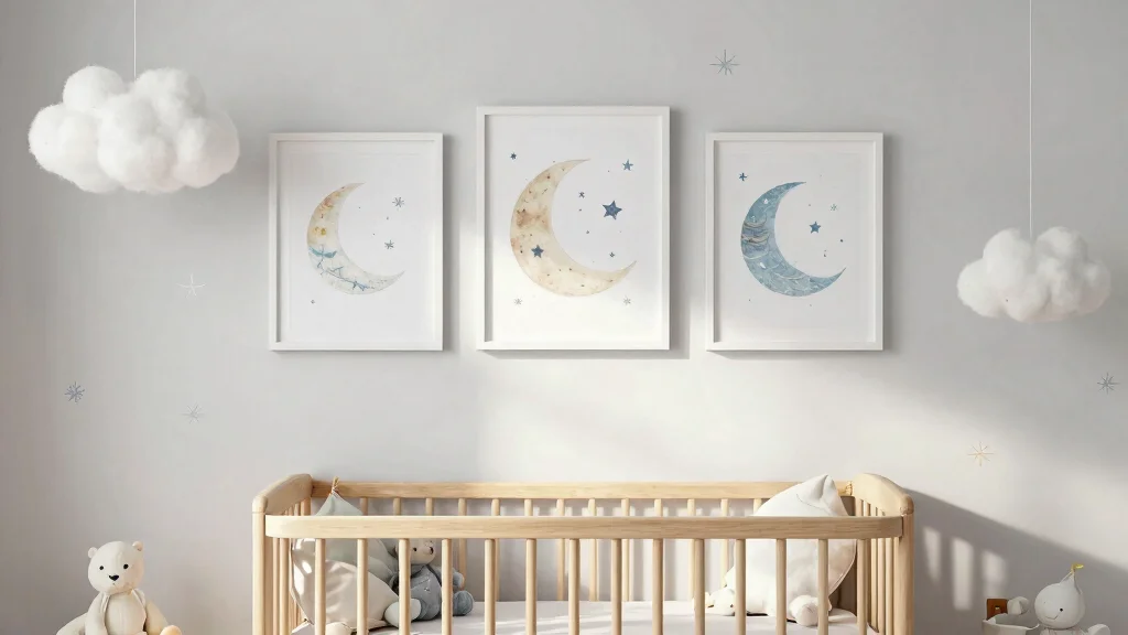 10 Celestial Nursery Wall Art Ideas for a Moon Themed Room