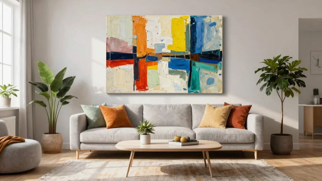 10 DIY Large Wall Art Ideas for Living Rooms