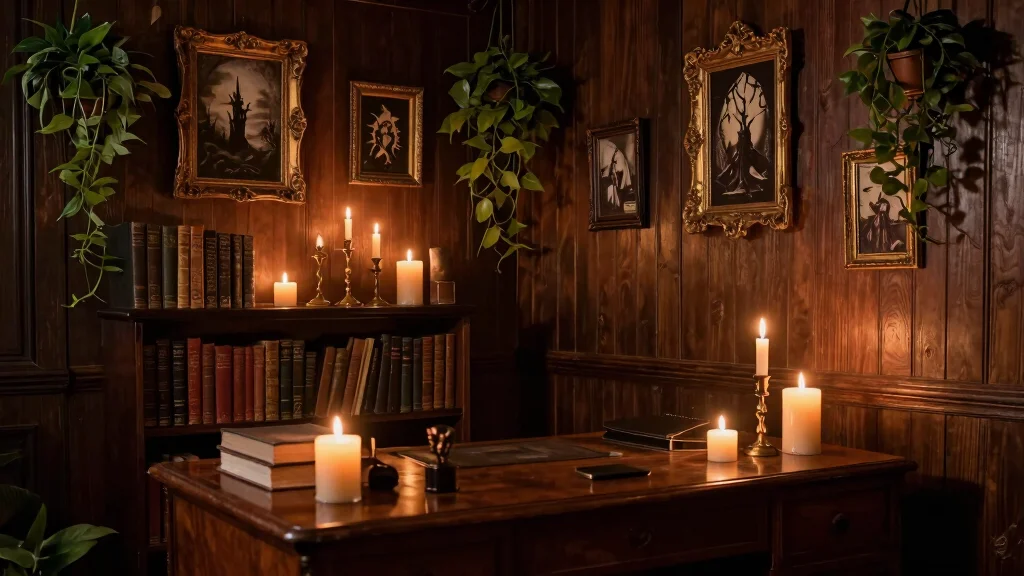 10 Dark Academia Wall Decor Ideas for a Moody Space