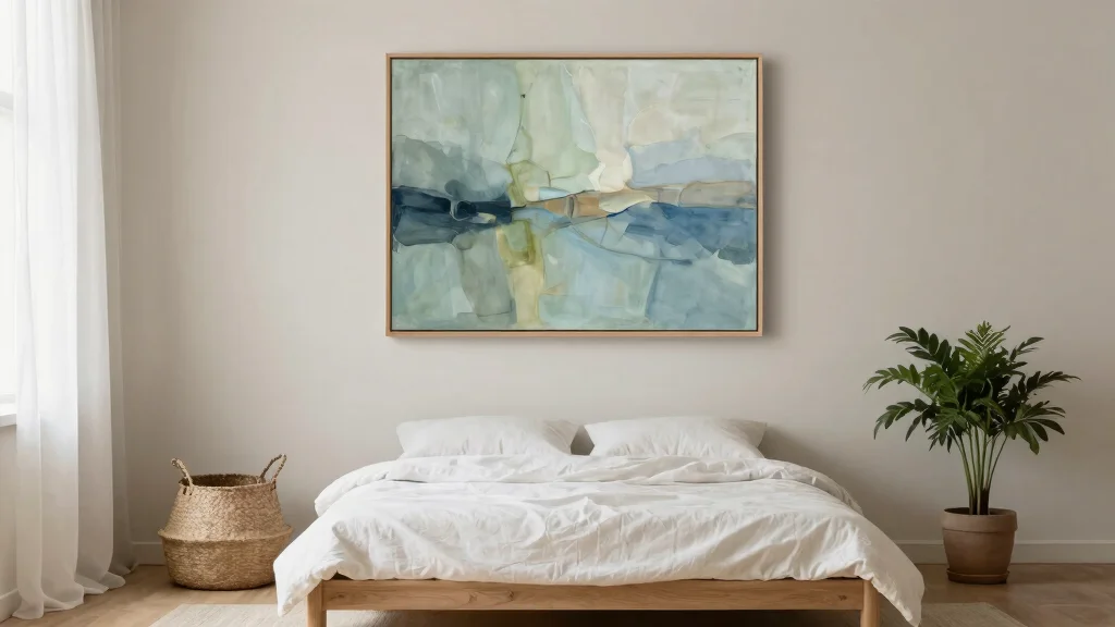 10 Minimalist Bedroom Wall Art Ideas for a Calm Space