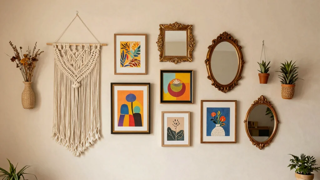 11 Boho Wall Decor Ideas for a Layered Space