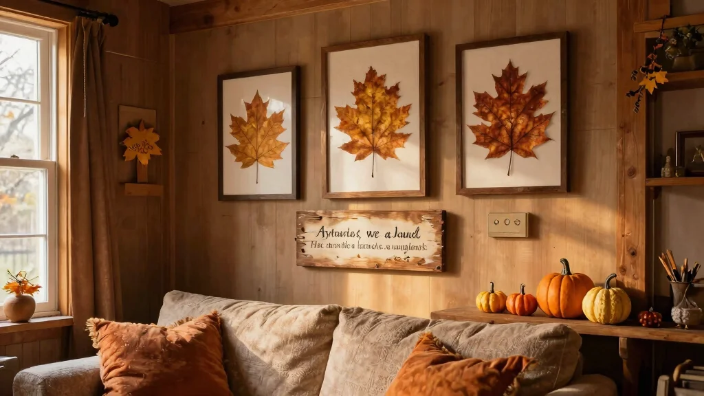 11 Fall Wall Decor Ideas for Your Living Room