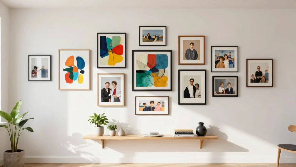 11 Gallery Wall Ideas for Narrow Walls