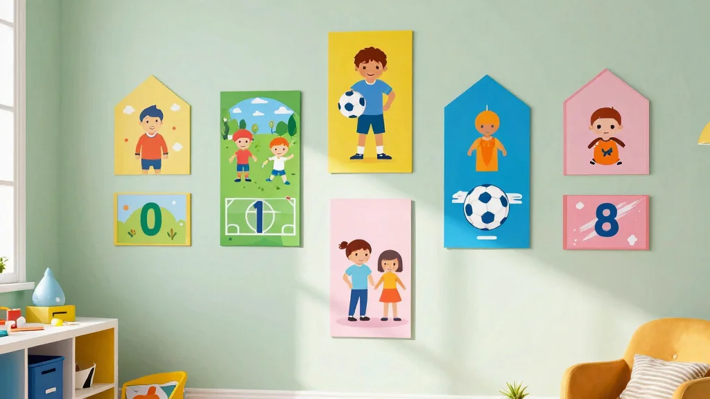 11 Kids Room Wall Decor Ideas by Age