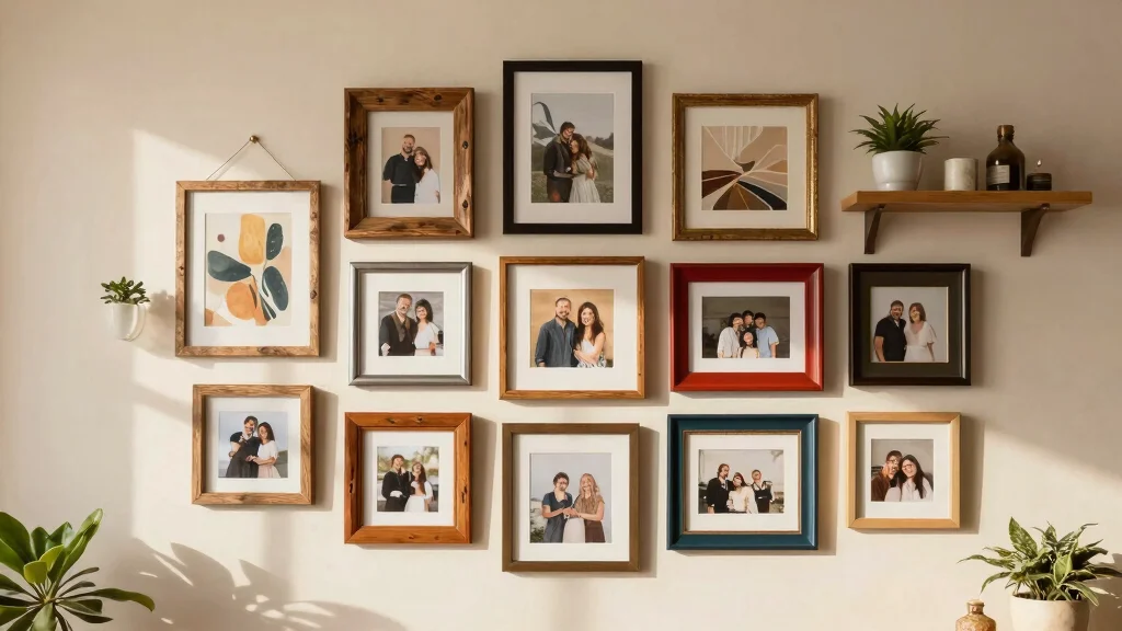 12 Mixed Frame Gallery Wall Ideas for an Eclectic Look
