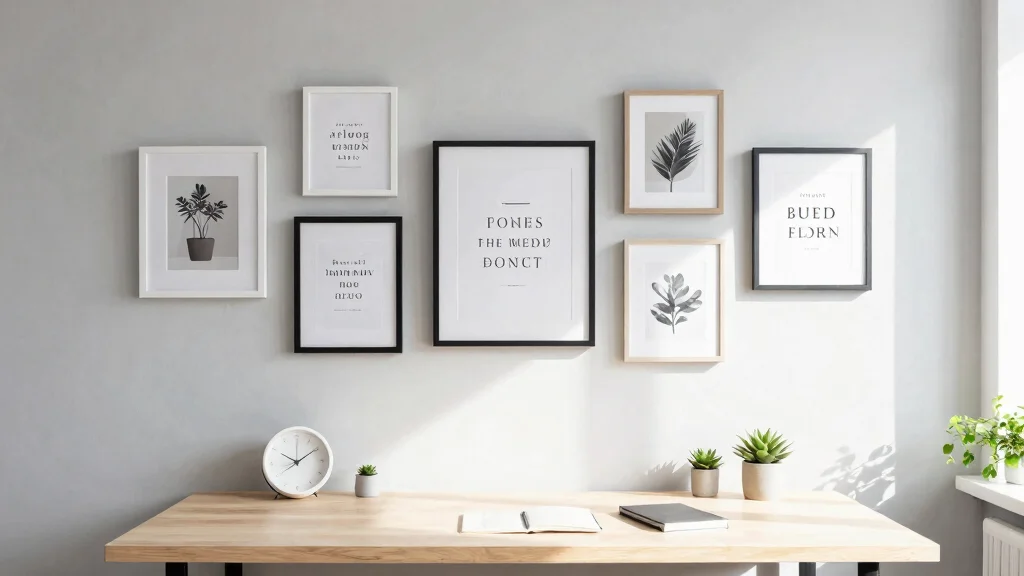 12 Office Gallery Wall Ideas for a Creative Workspace