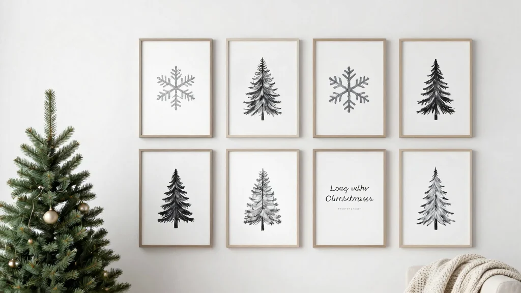 9 Free Printable Christmas Wall Art Designs to Download