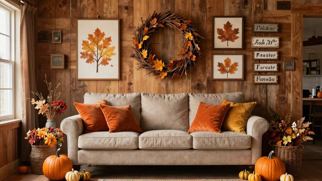 Best Fall Wall Decor for Your Living Room: 11 Curated Picks