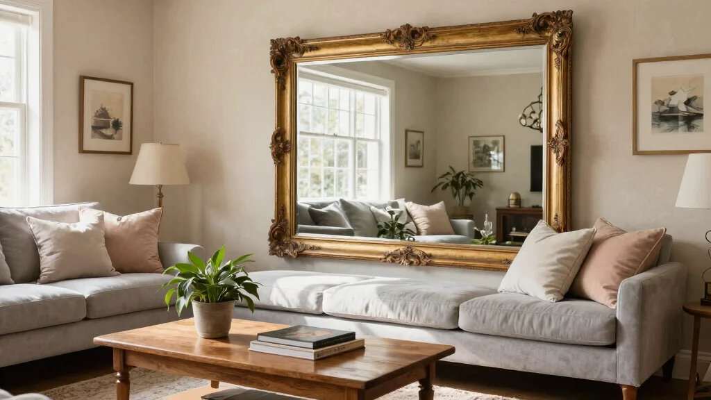 Best Oversized Mirrors for Living Room Walls: 12 Top Picks