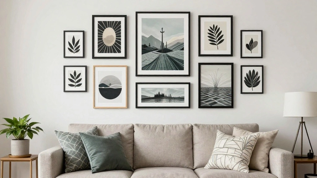 How to Arrange Wall Decor Above a Couch: The Rules and Exceptions