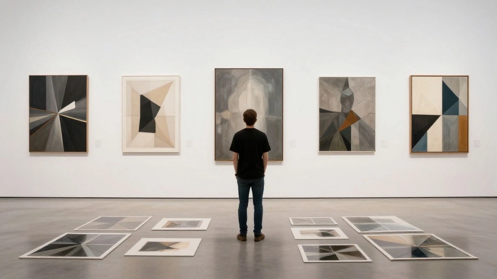 How to Choose the Right Size Art for a Large Wall (The Visual Formula) - Mod Nest Decor