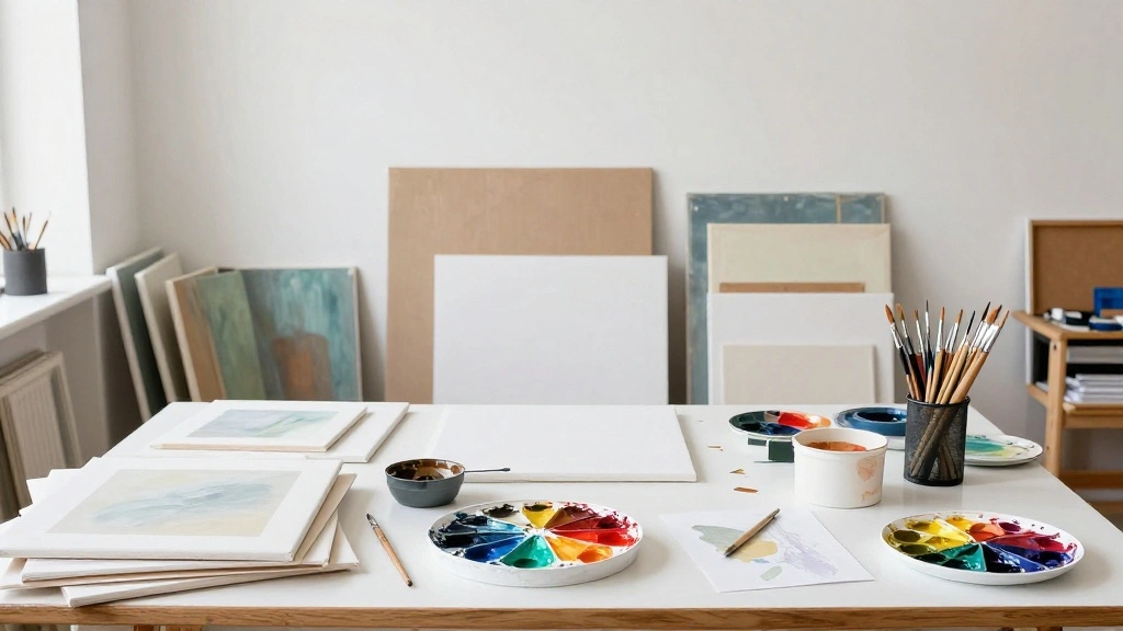 How to Paint Abstract Canvas Wall Art as a Beginner (Step-by-Step)